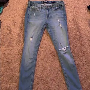 3 pairs of jeans hollister (5s)